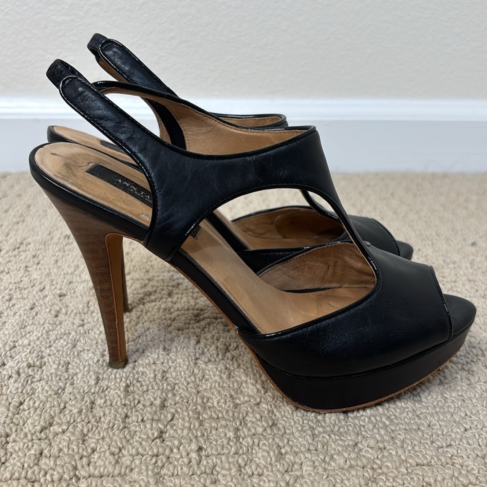 Ann Taylor Leather Heels